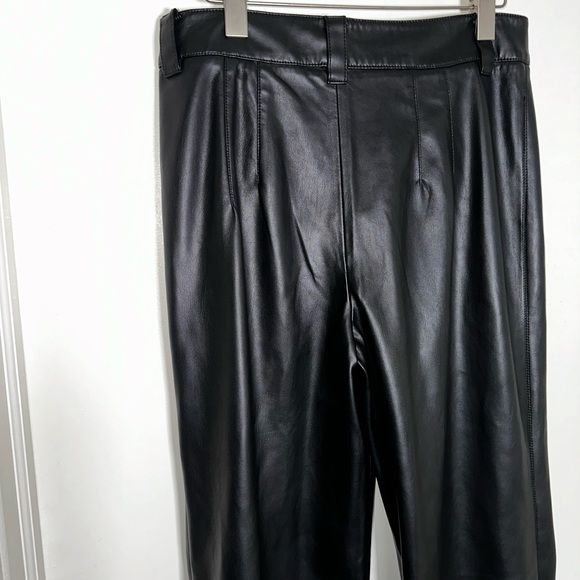 Zara Faux Leather Trouser - Picture 5 of 9